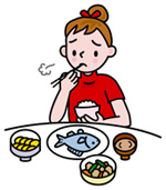 イメージ:食欲不振